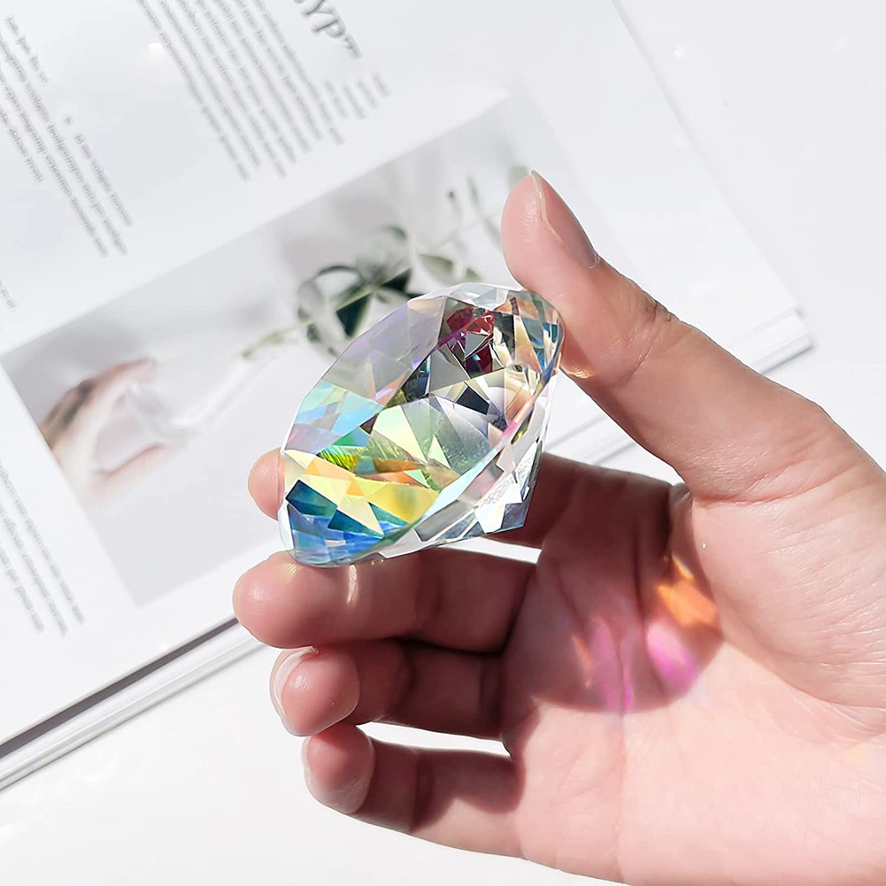 Paper Weight Crystal - AB46-2PCS 50 Mm/ 2 Inch AB