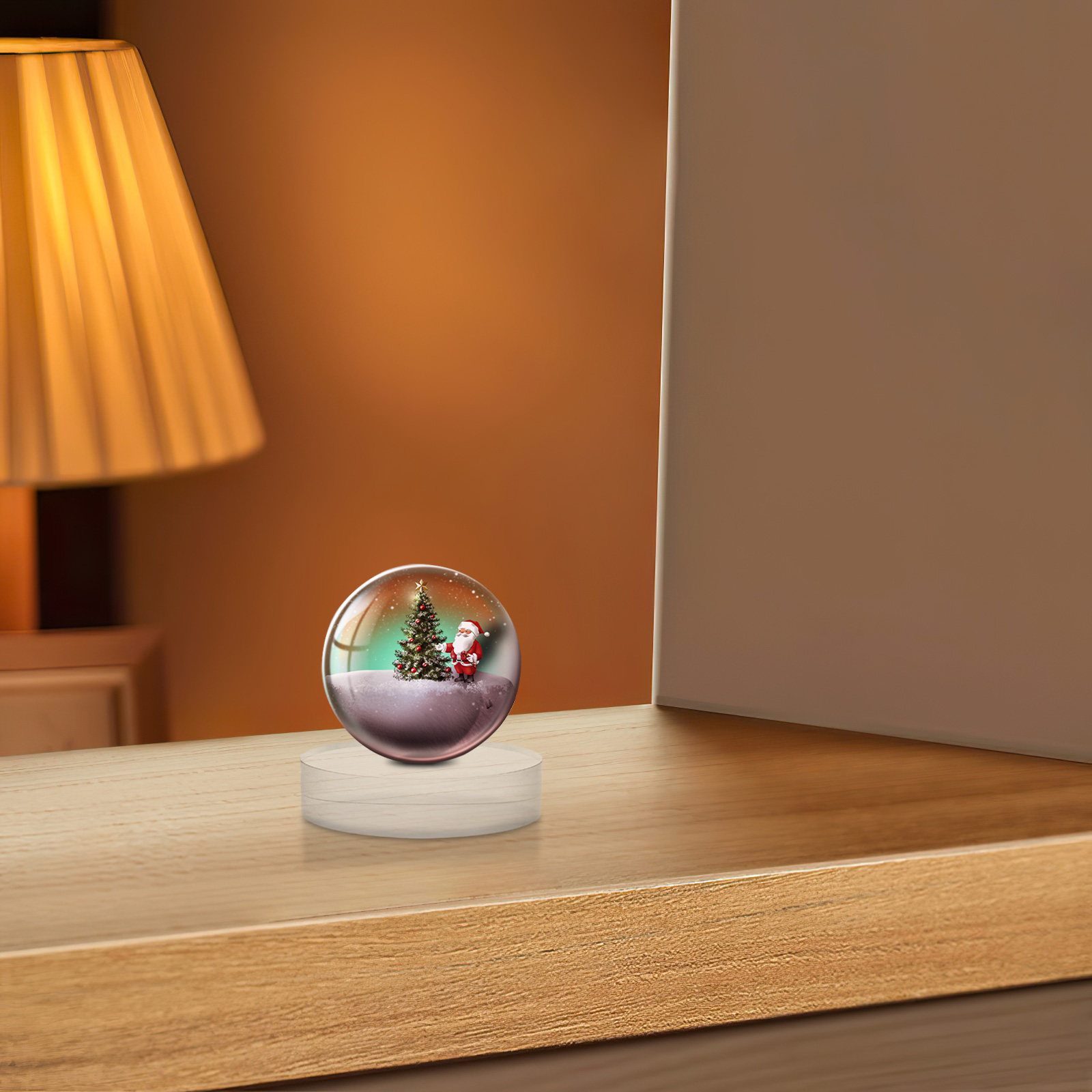 Round Transparent Crystal Glas - Book Weight Glass recension och pris