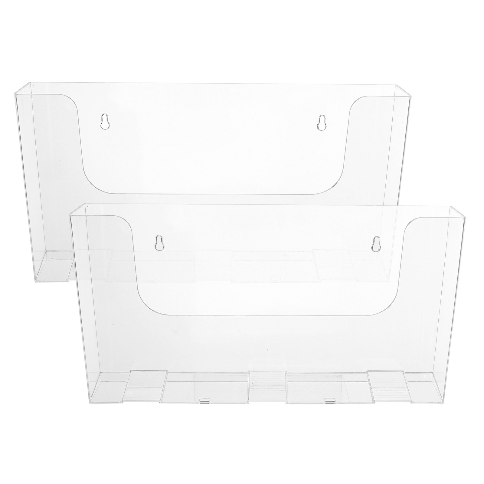 Acrylic Wall File Holder 2 Pac - Magazine Holder Rack recension och pris