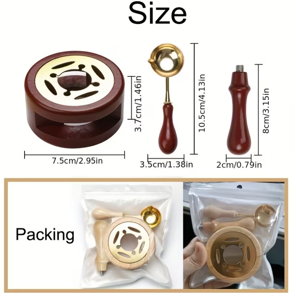 Custom Wax Seal Stamp Kit Pers - Wax Seal Stamp Set recension och pris