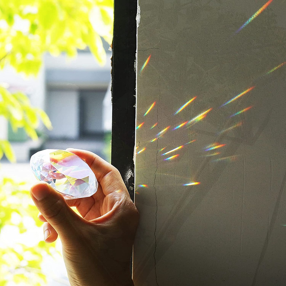AB46-2PCS 50 Mm/ 2 Inch AB Col - Paper Weight Crystal recension och pris