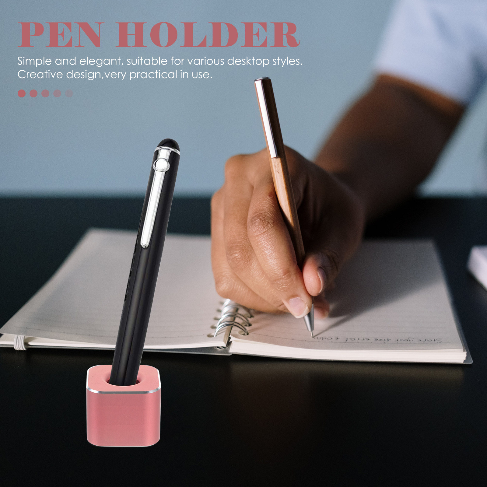 Aluminum Alloy Metal Pen Holde - Pen Rest Single recension och pris