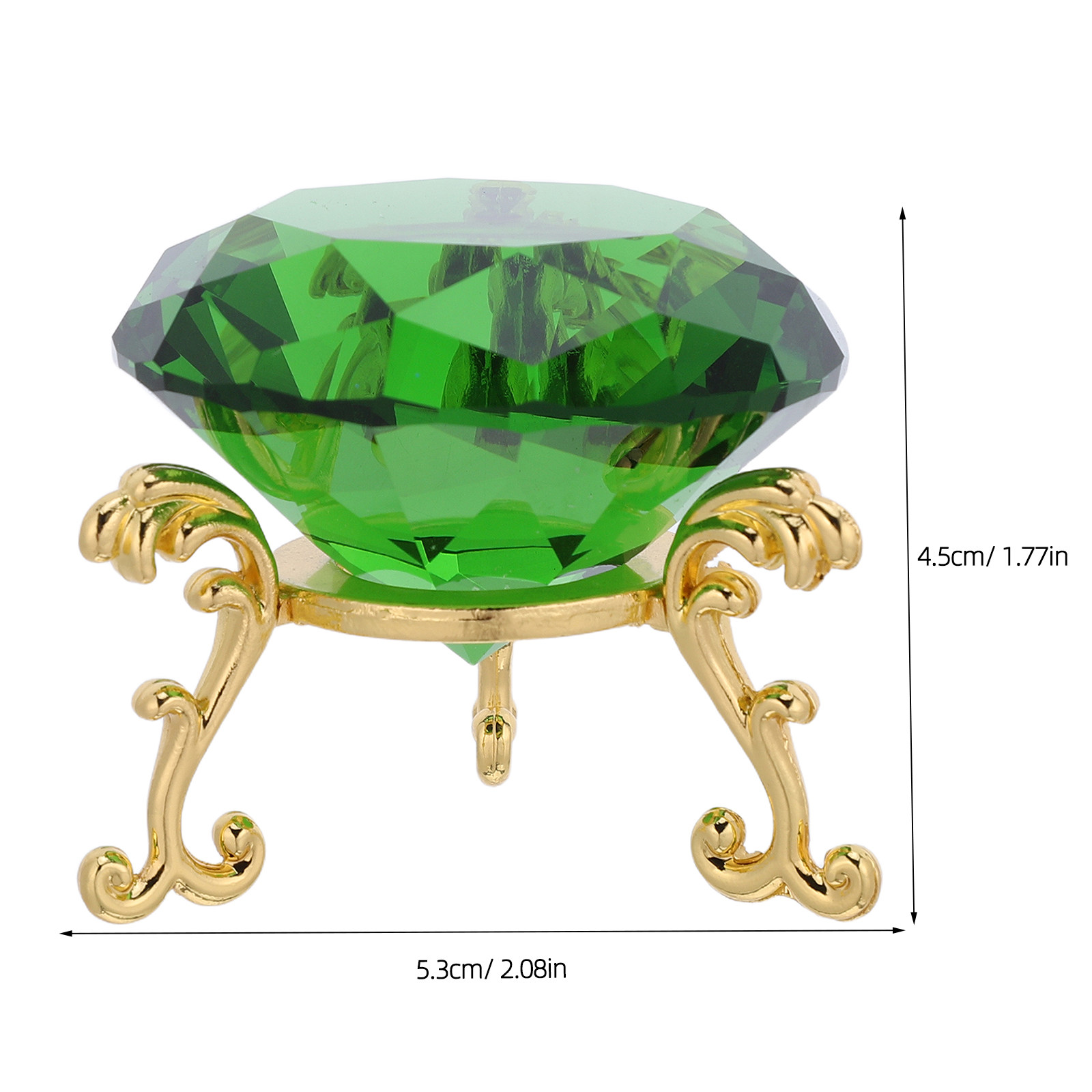 Artificial Crystal Diamond Tab - Paper Weight Crystal recension och pris