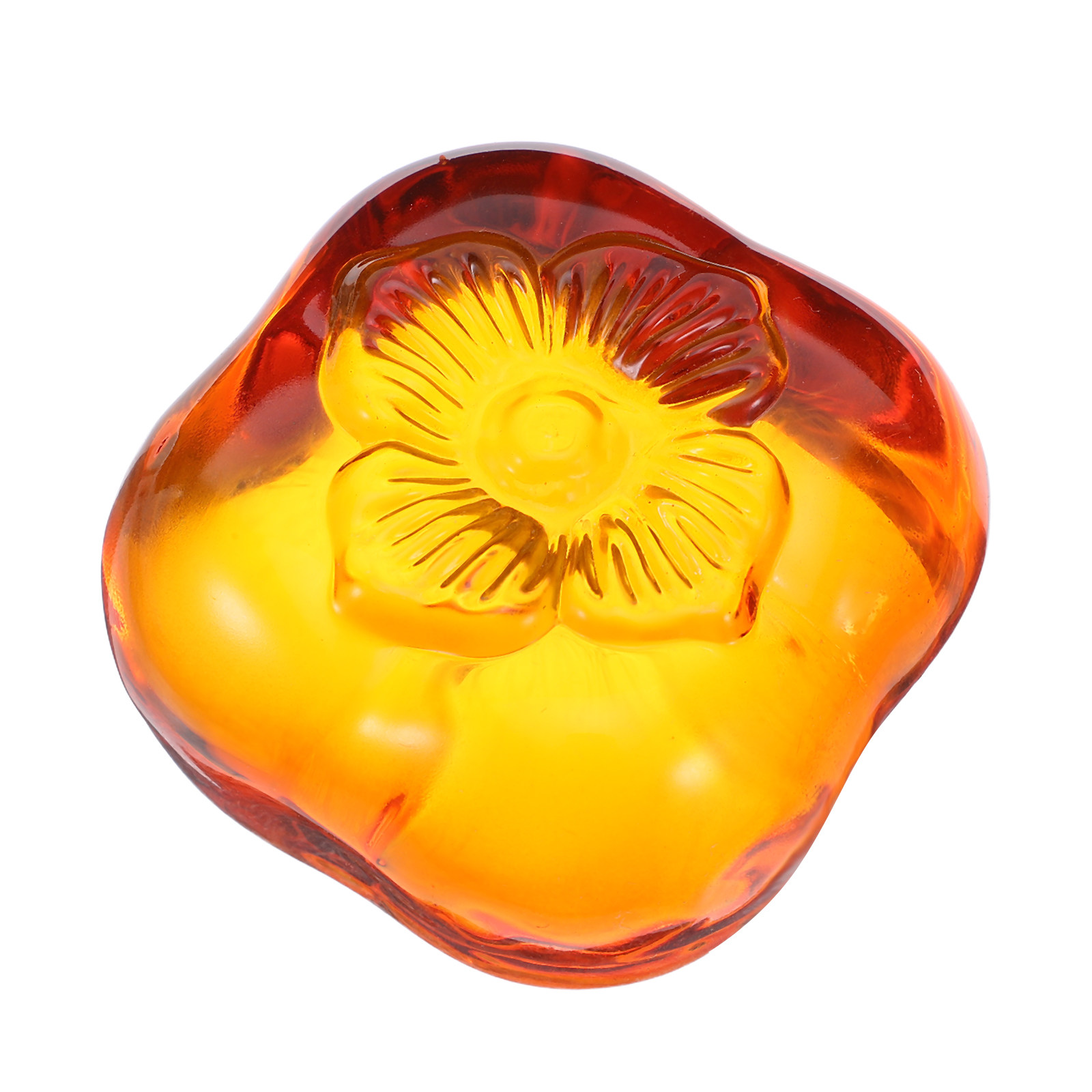 Glass Persimmon Paperweight Cr - Book Weight Glass recension och pris