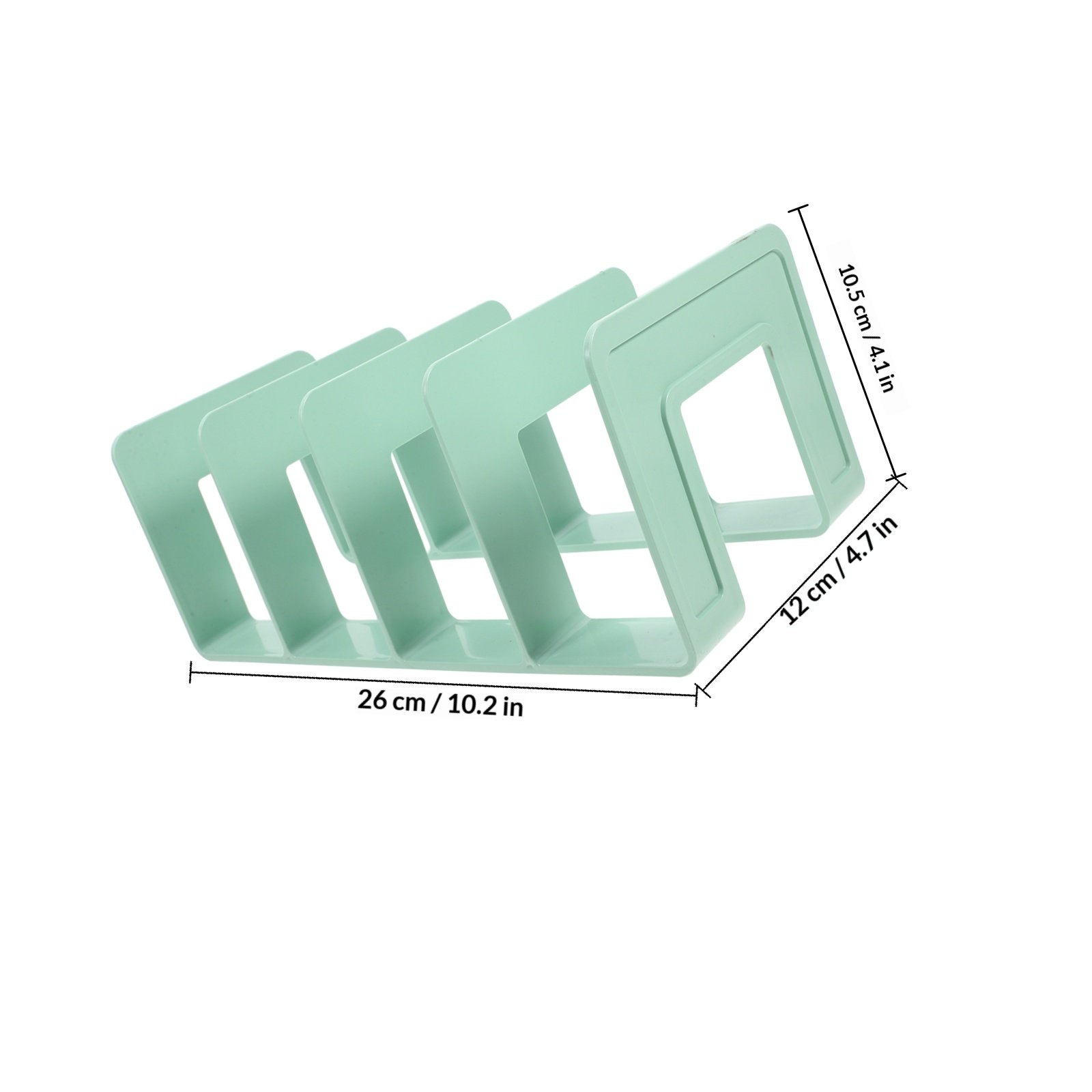 Book Organizer Desktop File Ra - Magazine Holder Rack recension och pris