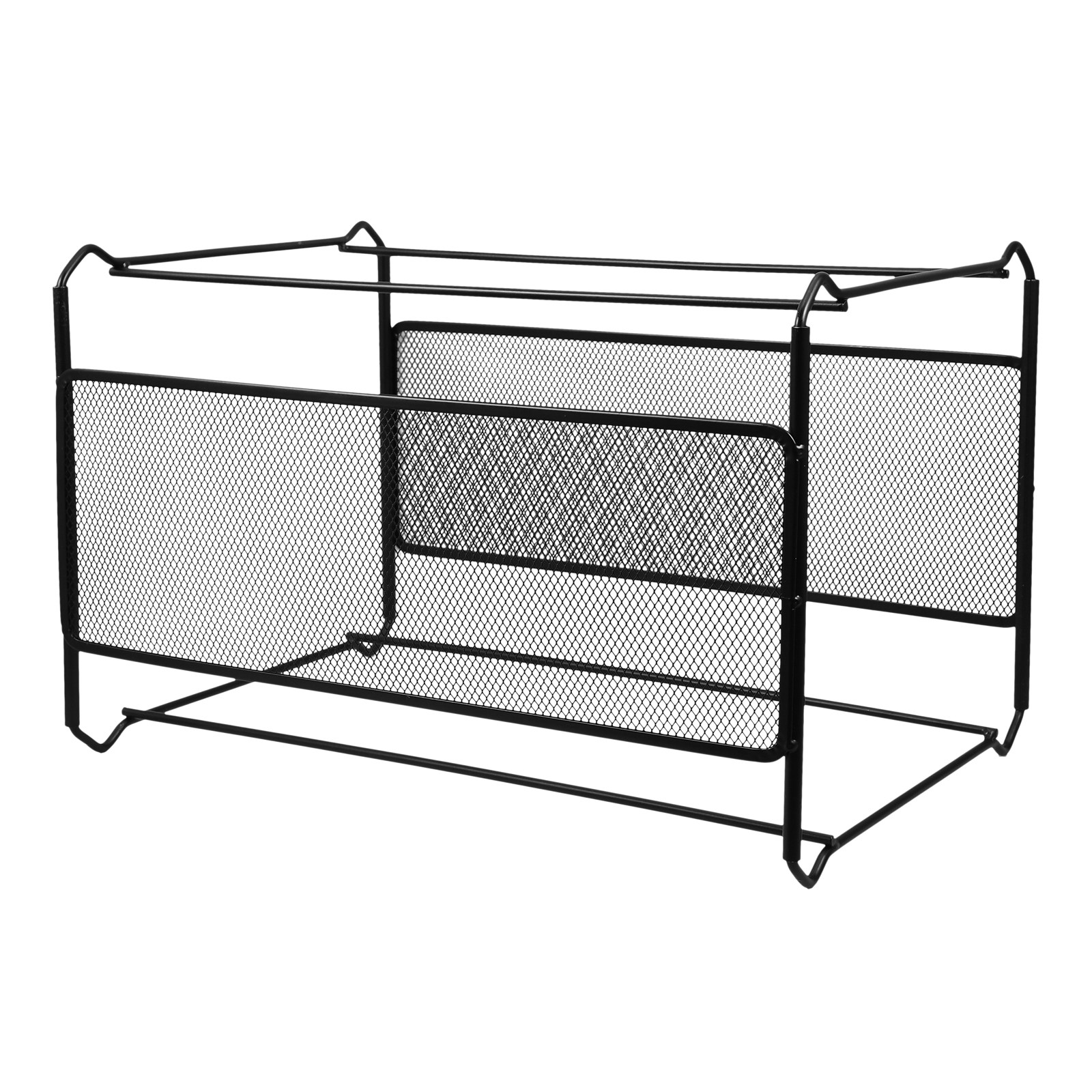 Iron Mesh File Holder Desktop  - Magazine Holder Rack recension och pris