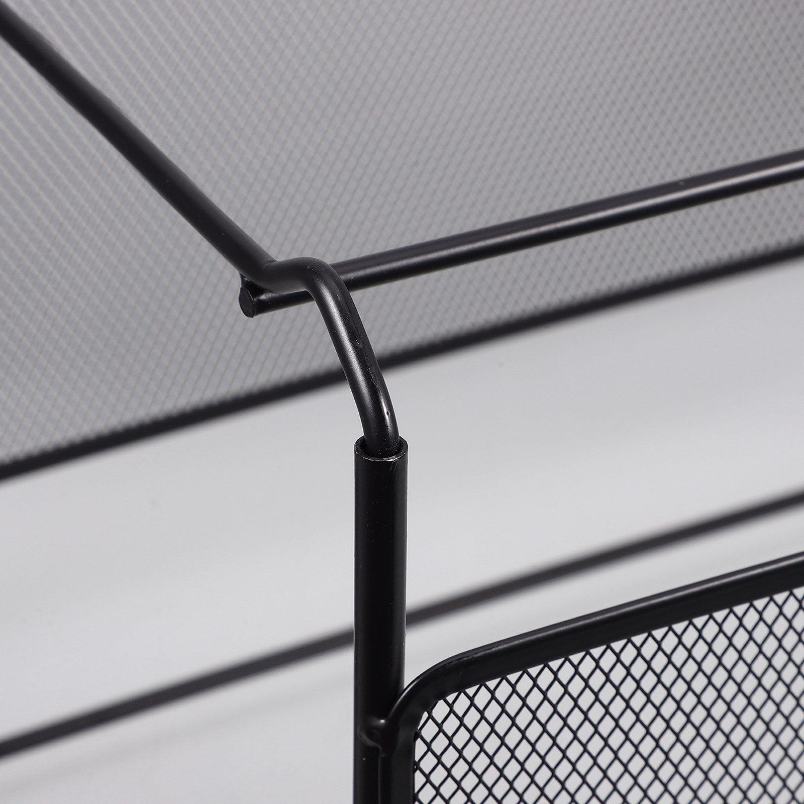 Iron Mesh File Holder Desktop  - Magazine Holder Rack recension och pris
