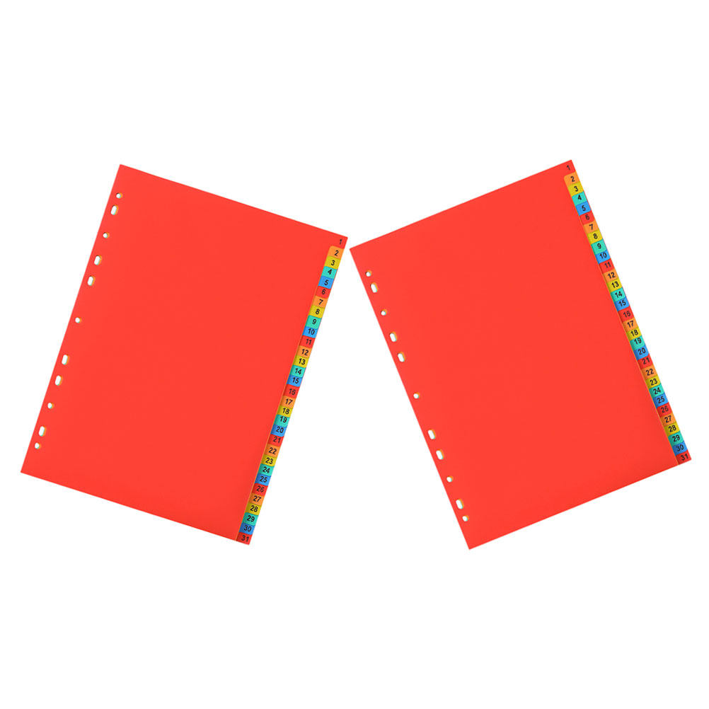 2Sets A4 Index Dividers Plasti - Tab Divider A4 recension och pris