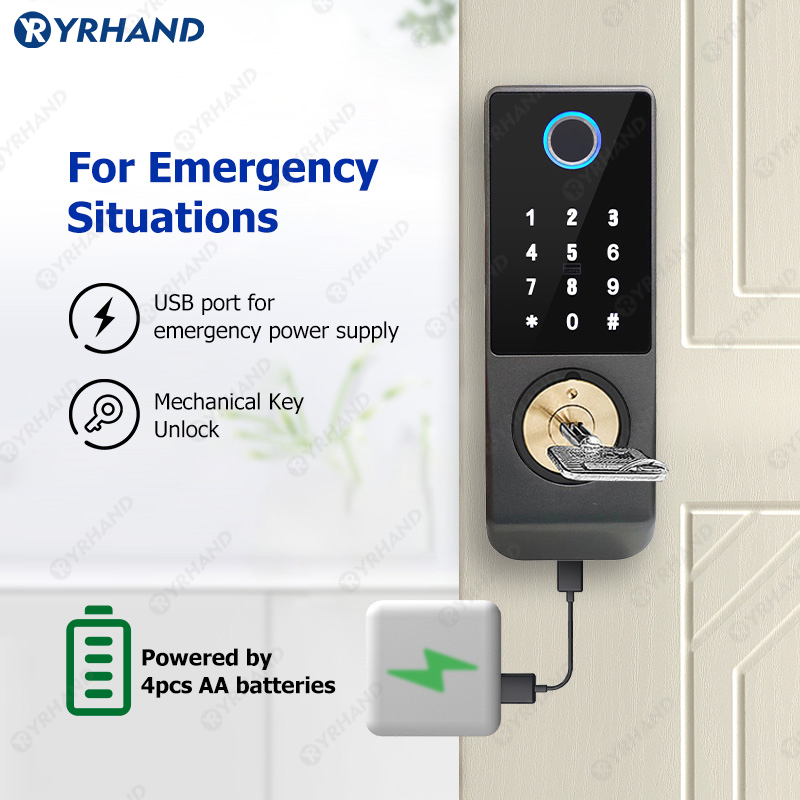 Tuya Smart lock Waterproof Wif - Letter Opener Brass recension och pris